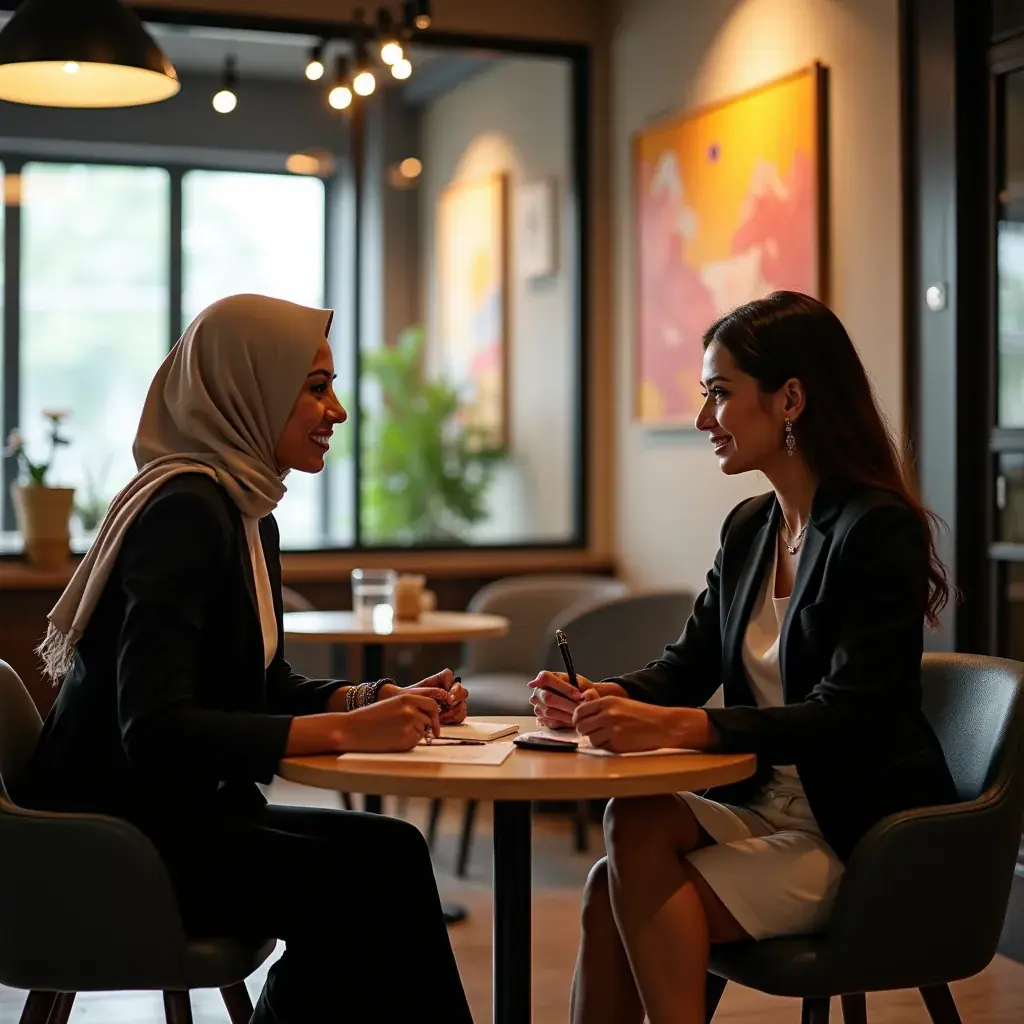 Professional team collaboration